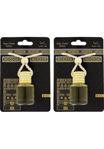 Kabe Örtüsü Kokusu 8 ML Araba Kokusu Cam Şişe 2 Adet