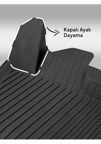 Teamcar Togg T10x 2023 Sonrası Uyumlu Premium Seri Havuzlu Paspas
