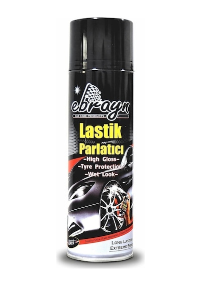 Premium Lastik Parlatıcı Tampon Parlatıcı Koruyucu Aerosol Sprey 500 Ml