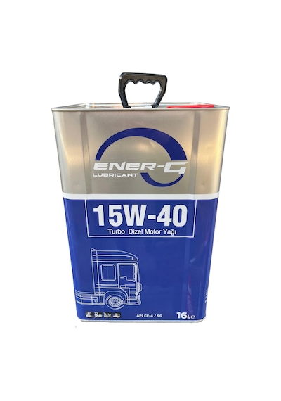 Ener-G 15W-40 Turbo Dizel Motor Yağı 16 L