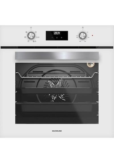 Silverline S2-BO6502W02 + CS5700E7W01 + 3457 Soho Beyaz Ankastre Set