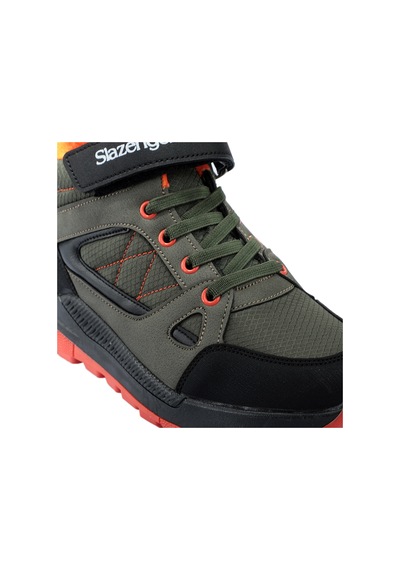 Slazenger  KESHA Çocuk Cırt Cırtlı Haki  -  Siyah Bot