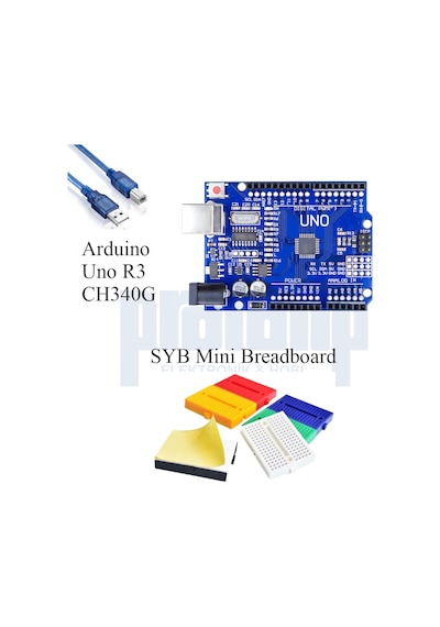 Arduino Başlangıç Seti Uno R3 ( Ch340 ) Giriş 31 Parça 128 Adet