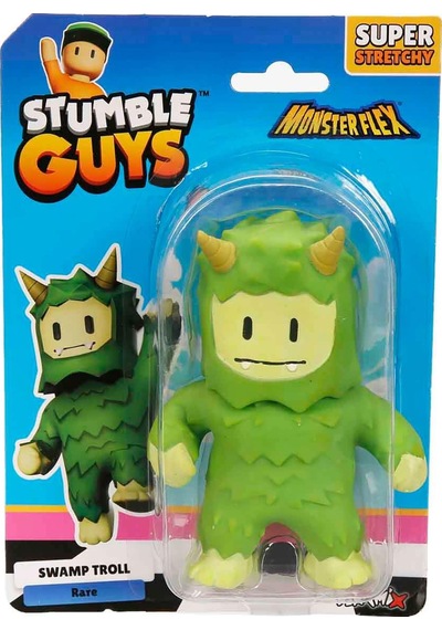Monster Flex Stumble Guys Super Stretch Figür - Yeşil Standart