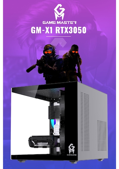 Game Master GM-X1 i5-11400F 16 GB 512 GB M.2 SSD RTX3050 Free Dos Masaüstü Oyuncu Bilgisayarı