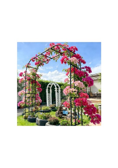 Tırmanma Bitkileri İçin Pergola İle Bahçe Kemeri, Paslanmaz Metal Çerçeve, Galvanizli Çelik Çerçeve, Düğün Pe Diğer