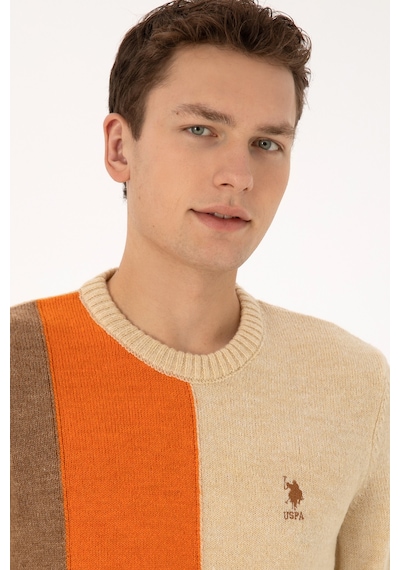 U.s. Polo Assn. Erkek Vanilya Kazak /triko 50314955-vr110 Vanılya