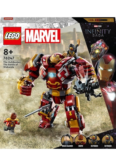 LEGO® Marvel 76247 Hulkbuster: Wakanda Savaşı 385 Parça