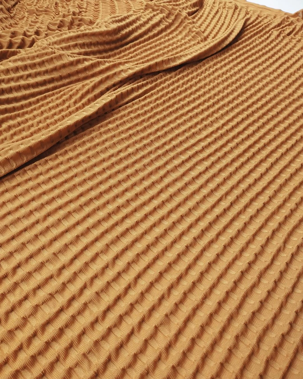Waffle Jarse Kahve Renkte En 110 Cm X Boy 220 Cm -3913