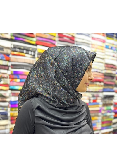 AKER Sura İpek Eşarp - 9074701 Siyah