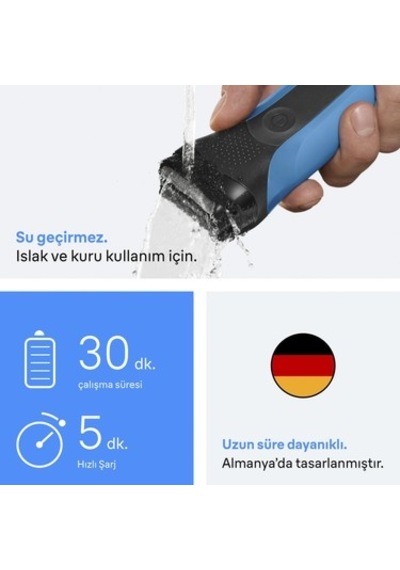 Elektrikli Sakal Şekillendirici Ve Tıraş Makinesi 310bt