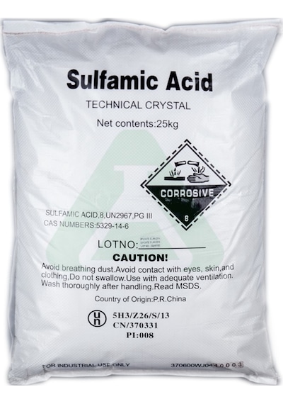 Sülfamik Asit - H3No3S - 10 Kg
