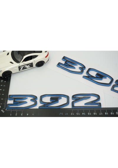 Dk Tuning Wrangler Rubicon 392 Mavi Siyah Bagaj Yazı Jeep İle Uyu