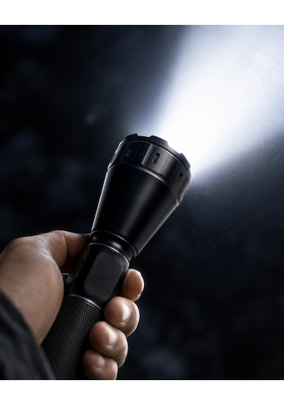 60w - 579 - Profesyonel Şarjlı El Feneri 9000mah Güçlü - Spt-gld - Led Aydınlatma