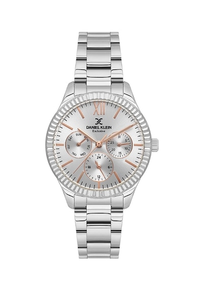 Daniel Klein Dk.1.13823-1 Exclusive Fonksiyonlar Aktif Suya Dayanıklı Metalik Renk Kadın Kol Saati Metal