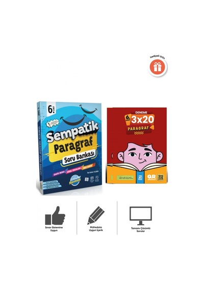 Ünlüler Karması 6. Sınıf Paragraf Sempatik Soru Bankası Ve Paragraf Deneme Seti Bigelio Yayıncılık