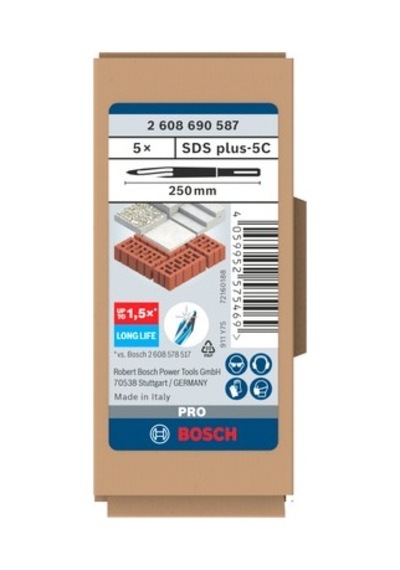 Sivri Keski, 250 Mm Uzunluk İle Yüksek Performans