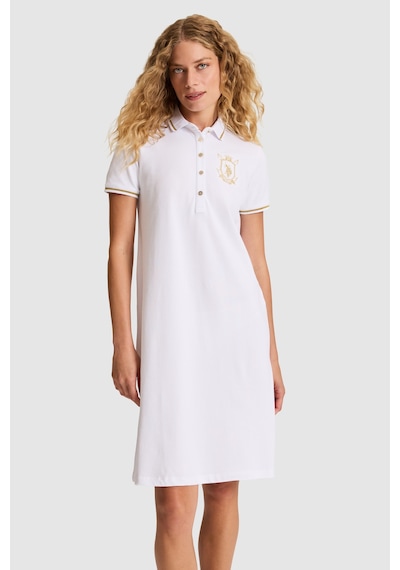 U.S. Polo Assn. U.s. Polo Assn. Kadın Beyaz Elbise Örme 50326033-vr013