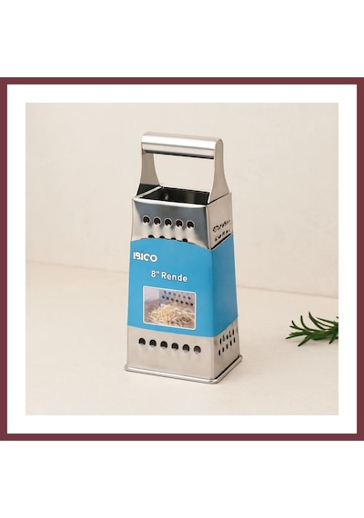 Storeşahin 8 İnç Çelik Metal Saplı Rende Shn0720