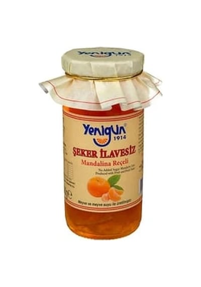 Yenigün Şekersiz Mandalina Reçeli 290 Gr-9089