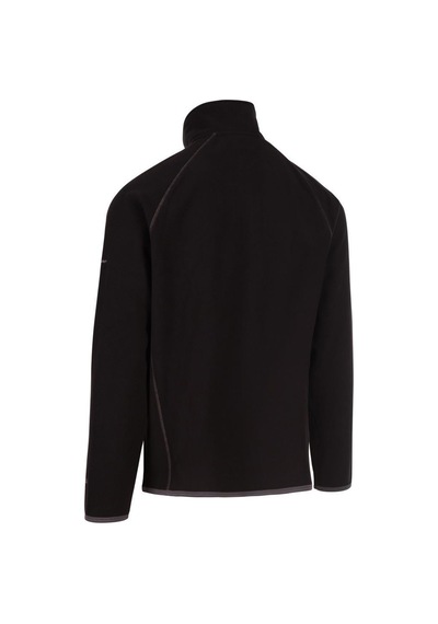 Trespass Maflmftr0004 Faxfleet Male Fleece At100 Black Erkek Polar 001