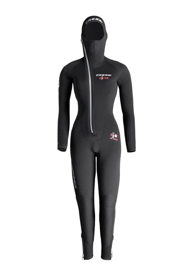 Cressi Diver Lady 5 Mm Dalış Elbisesi Siyah