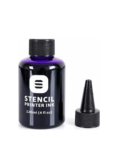Stencil Printer Ink 120 Ml Dövme Stencil Yazıcı Mürekkebi Epson Ecotank Uyumlu