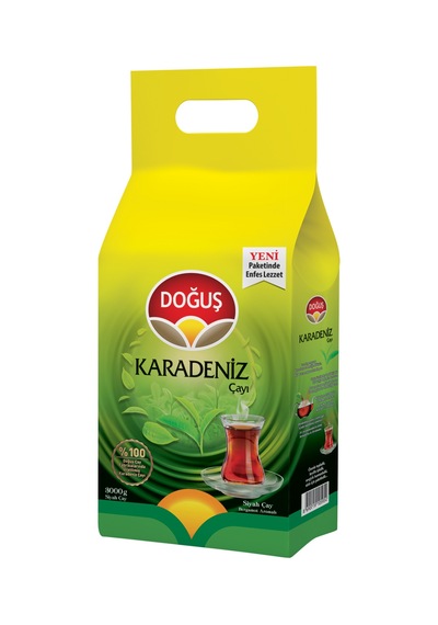 Doğuş Karadeniz Bergamot Aromalı Siyah Dökme Çay 3 KG