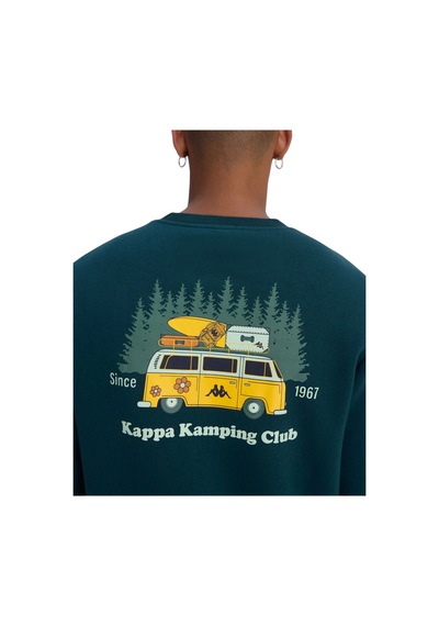 Kappa Unisex Sweatshirt PETROL