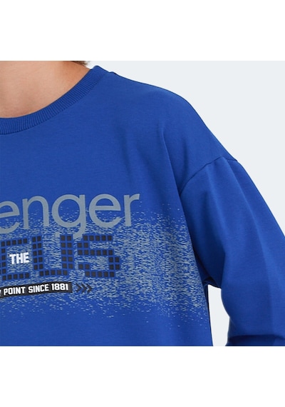 Slazenger LAST Çocuk  Saks Mavi Sweatshirt