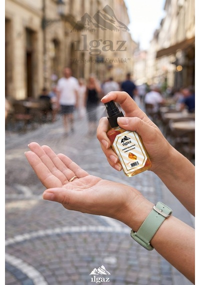 Amber Sprey Kolonya Cep Boy Elegance Series 4'lü Eko Paket - 4x50 Ml