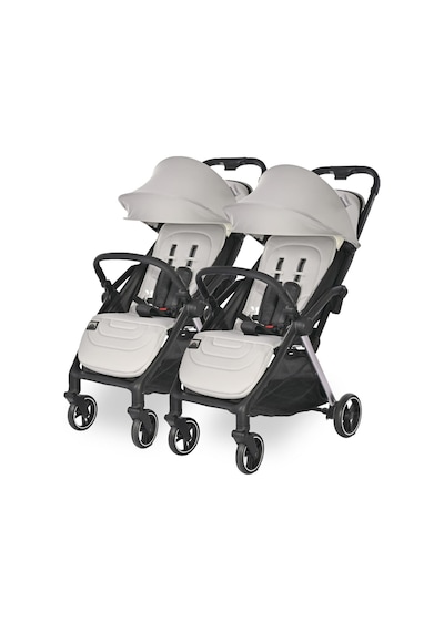 Lorelli Loret Otomatik Katlanan Kabin Boy & İkiz Bebek Arabası - Grey