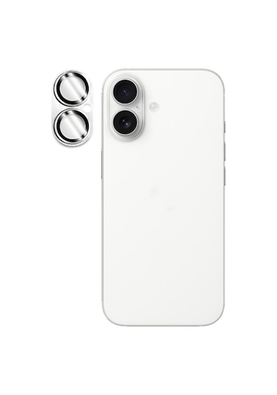 Apple iPhone Uyumlu 17 İçin Ipg Prolens Tam Kamera Lens Koruma, Çerçeveli Tek Gövde Kamera Lens Koruması Gümüş