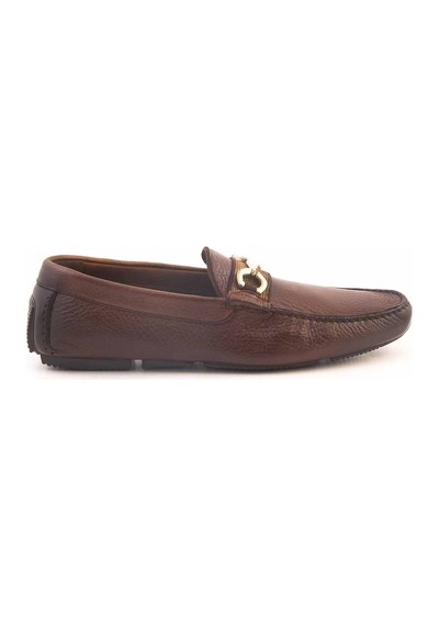 Mocassini Gold Deri Erkek Loafer 60863 001