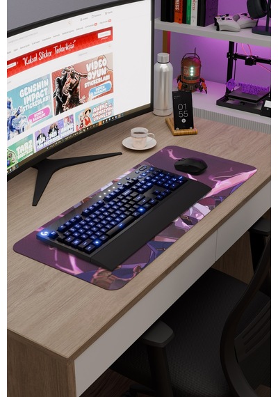 Ineffa Genshin Impact Anime Oyuncu V5 - 70x30 Xl Gaming Mouse Pad Fare Altlığı