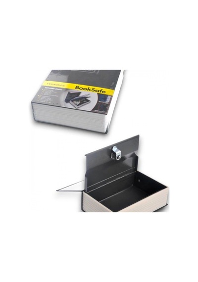 İngilizce Sözlük Tasarımlı Metal Kilitli Kitap Kasa 18,5 X 11,5 X 5,6 Cm