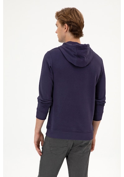 U.S. Polo Assn. Erkek Mürdüm Basic Sweatshirt 50313720-VR074