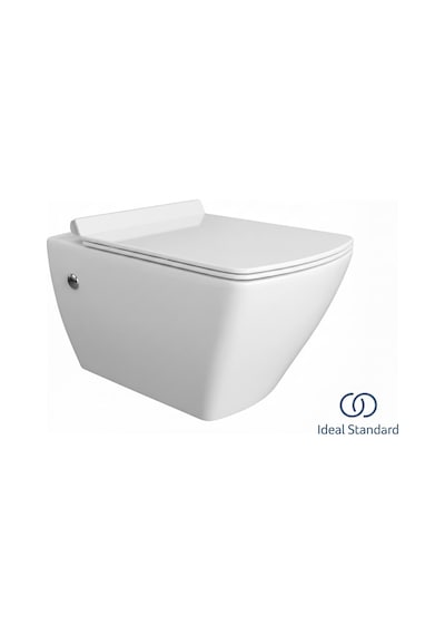 Ideal Standard Strada Z297702 Yavaş Kapanan Klozet Kapağı, Beyaz, Slim-thin, Metal Menteşeli Beyaz