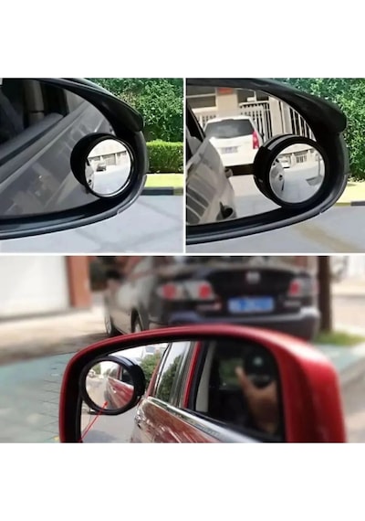 Oto Araç Kör Nokta Aynası 2'li Set Çok Renkli
