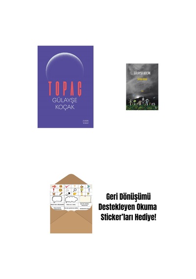 Topaç + Siyah Koku + Okuma Sticker'ları