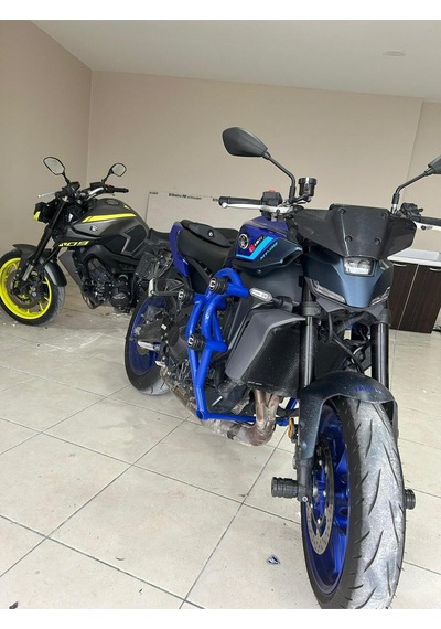 Yamaha Mt-09 2021-2025 Ön Koruma Demiri Mavi Renk