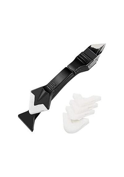 Derz Silikon Kazıyıcı Ve Uygulayıcı Aparat, 3'ü 1 Arada Set
