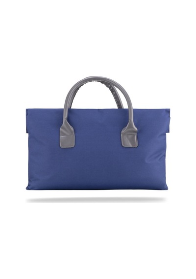 Classone Byn-el001 Wtxpro Su Geçirmez Kumaş 13-14 İnch Bayan Laptop, Notebook, Apple Uyumlu MacBook Air El Çantası- Tote Bag - Lacivert