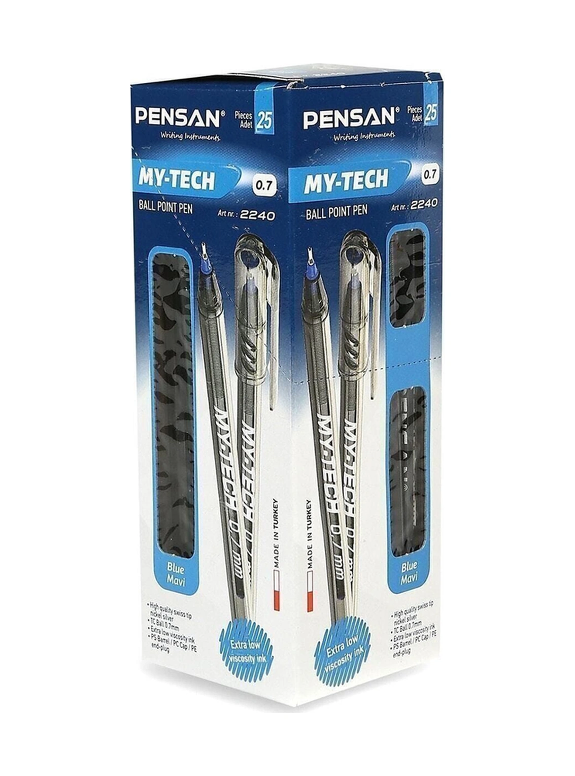 My-tech Tükenmez Kalem 1,0 Mm Mavi 25 Li 1 Paket 25 Adet Nocolor-ae076e6e
