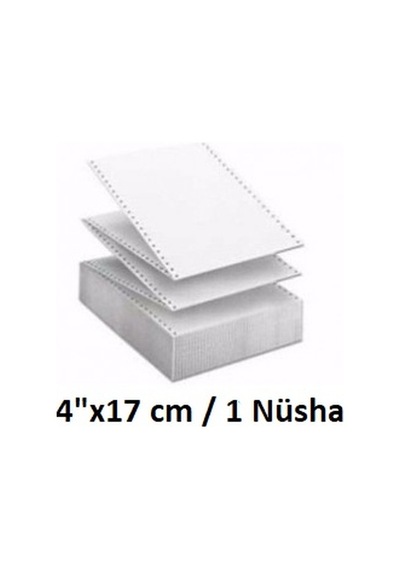 Kantar Fişi 4"x17 CM / 1 Nüsha / 1000 Adet