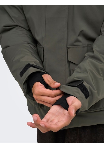 Only & Sons Onsnate Technıcal Jacket Otw Vd Beluga Çok Renkli
