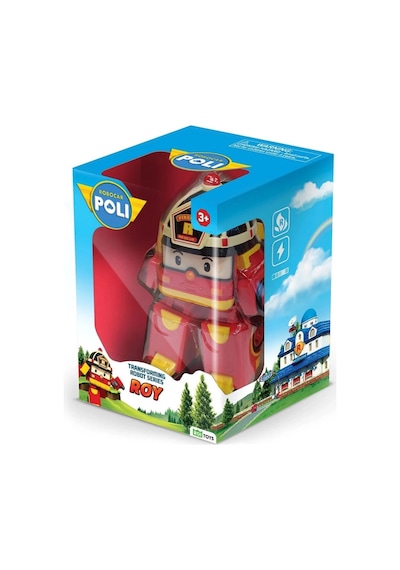 Robocar Poli Transforming Robot Figür Roy