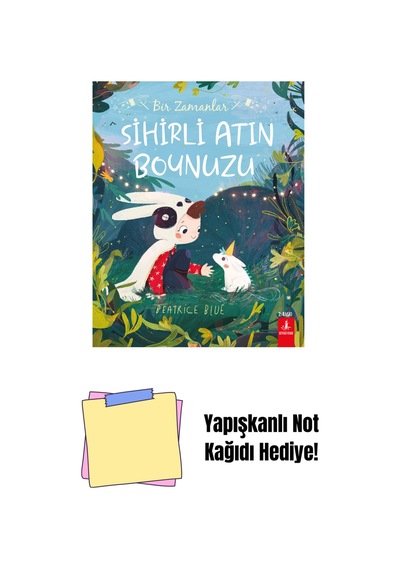 Sihirli Atın Boynuzu + Yapışkanlı Not Kağıdı
