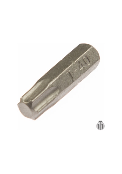 T40 1/4" Torx Bits 25 Mm Cr-v Pro