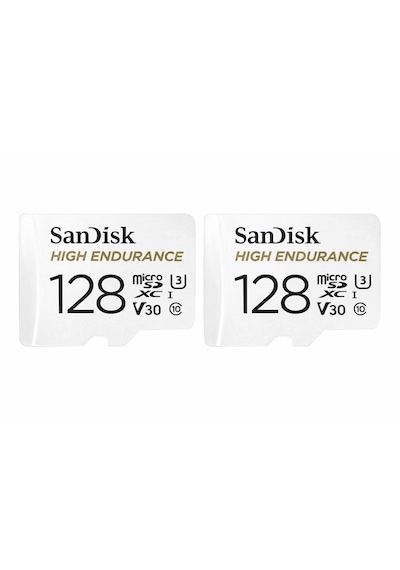 Sandisk 2'li Paket High Endurance 128gb 100/40mb/s Microsdxc C10 V30 Hafıza Kartı Sdsqqnr-128g-gn6ıa